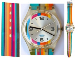 SWATCH &#39;Diadromes &#39; ATENE 2004 Olympic Games Edition Nuova batteria SW02... - £46.33 GBP