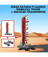 Saturn-V Launch Umbilical Tower Crawler-Transporter Building Block Set B... - $203.14+