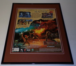 Dungeons &amp; Dragons Online 2006 Framed 11x14 ORIGINAL Vintage Advertisement - £28.12 GBP