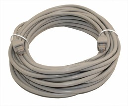 30Ft Cat5E Ethernet Rj45 Patch Cable Stranded Snagless Booted Gray - £18.37 GBP