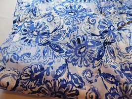 Lane Bryant Womens Ladies pants Slacks Blue Lavender White Floral Size Variation - £26.62 GBP