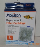 Aqueon Replacement Filter Cartridges Large L 3 pack New! Quiet Flow Fish... - $490.03 MXN