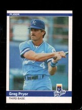1984 Fleer #353 Greg Pryor Exmt Royals *X84349 - £1.00 GBP