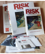 RISK Computer Edition World Conquest Game Complete Virgin Games 1991 Vin... - £27.46 GBP
