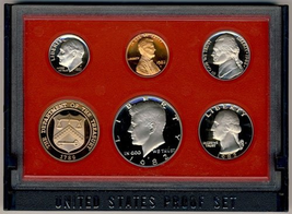 1982 S Clad Proof 5 Coin Set in Original Government Packaging Proof - £23.02 GBP