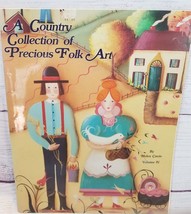 A  Country Collection of Precious Folk Art Helen Cavin TOLE Decorative Painting - £7.79 GBP