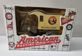 ERTL MLB AMERICAN PASTIME Montreal Expos DIE CAST METAL BANK - $14.50