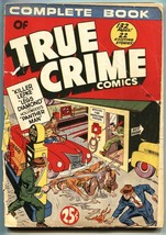 Complete Book of True Crime nn-Crime Does Not Pay #22, #24-RARE Giant comic - £604.32 GBP