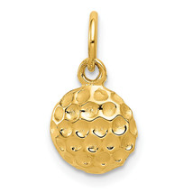 14k Golf Ball Charm C40 - £100.44 GBP