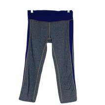 GAP Fit Women&#39;s size Small Capri Yoga Athletic Gym Pants Leggings Gray Navy - £15.63 GBP