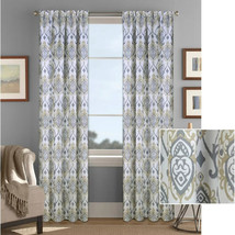 Better Homes and Gardens Damask Scroll Single Curtain Panel - 52'' x 84'' - $14.99
