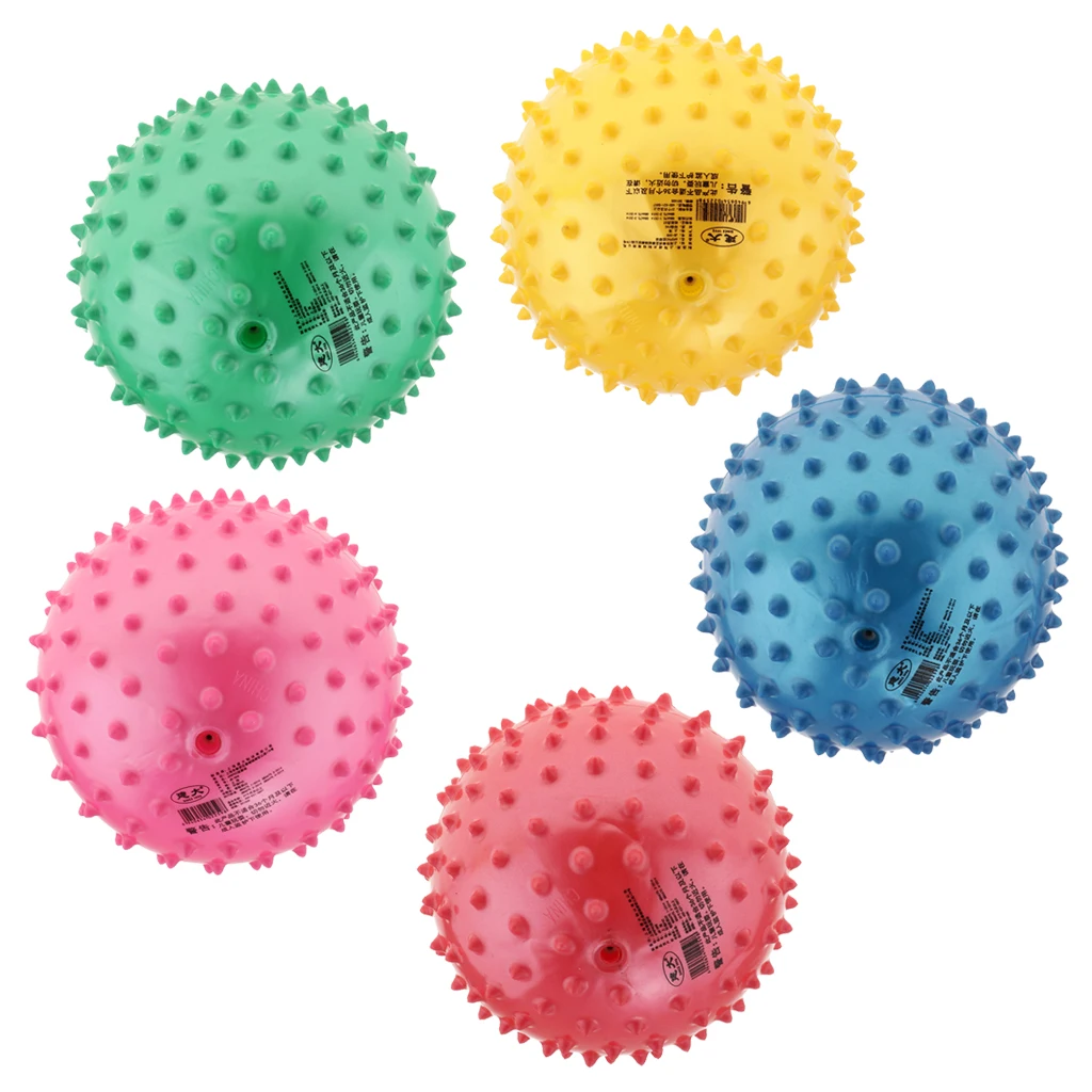 6Inch/15cm Creative Inflatable Ball Simulation Rubber Ball PVC Inflated Knobby - £9.21 GBP+
