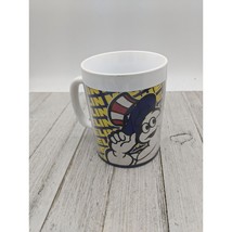 Vintage Michelin Man Thermo-Serv Coffee Cup Mug Insulated Tire American Top Hat - £10.11 GBP