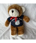 Trooper Teddy Michigan State Police Plush Bear MSP Shirt Stuffed Animal - $25.00