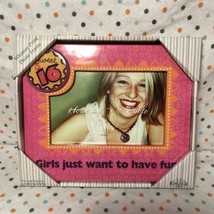 BNIB Whimsy Pink, Purple and Orange Sweet 16 Photo Frame by NewView - $16.00