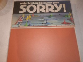 Vintage Parker Brothers 1972 Sorry Board Game 100% complete! - £19.37 GBP