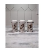 Midwinter Stonehenge Wild Oats Salt &amp; Pepper Shakers, Vtg Shaker Trio, W... - $618.39 MXN