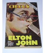 Elton John Paperback Book By Cathi Stein Circus Magazine Vintage 1975* - $13.69 CAD