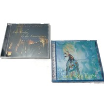 Christmas 2 CDs Red Nativity One Holy Night &amp; Harps Las Noches de las Luminaries - £12.63 GBP
