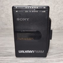 Sony Walkman WM-F2061 FM/AM Radio Cassette Player Parts Or Repair ~ Radi... - $19.76