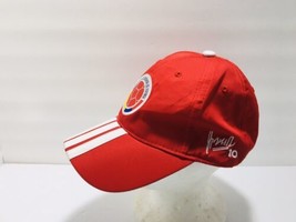 Adidas Federacion Colombiana De Futbol Soccer Hat Adjustable Red Orgullo... - $23.75