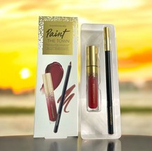 Bareminerals Paint The Town Statement Matte Liquid Lipcolor &amp; Lipliner SET - $33.10 CAD