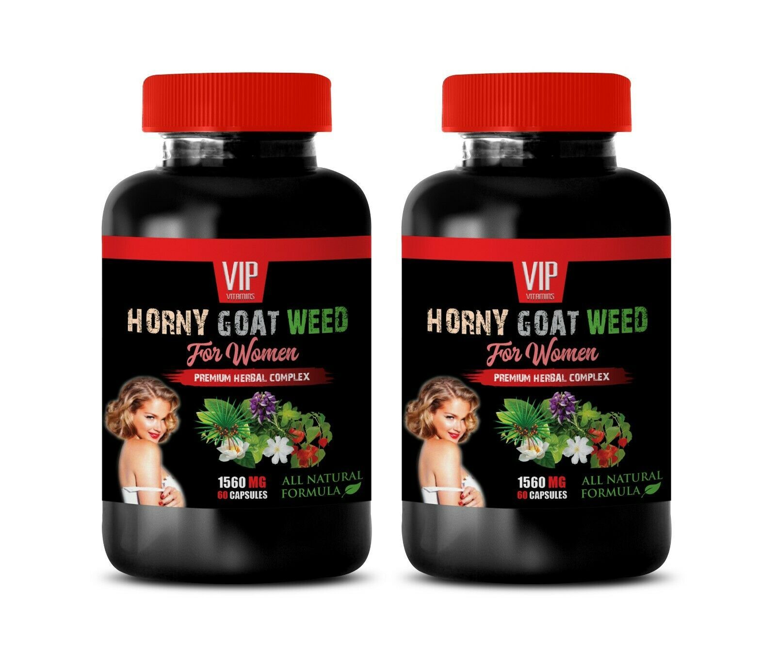 sexual performance anxiety pill - HORNY GOAT WEED FOR WOMEN -  2 BOTTLE