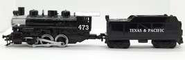 Maisto Die Cast Texas &amp; Pacific Locomotive and Tender Car 1:131 Scale - $17.99