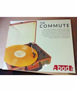 NEW!! ABODE THE COMMUTE RECORD PLAYER, 3-SPEEDS, Built-in Speakers, LP, ... - $637.95 MXN