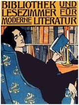 7497.Decoration Poster.Home Room interior art design.Woman reading.Library books - £13.65 GBP+