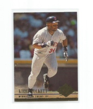Kirby Puckett (Minnesota Twins) 1994 Fleer Ultra Baseball Card #394 - £3.93 GBP