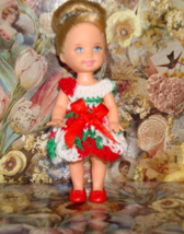 Hand crocheted Doll Clothes for Kelly or same size dolls #2519 - £7.90 GBP