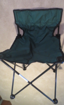 Green Foldable Canvas Lawn Chair with carry BAg - $19.80
