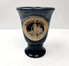 Medieval Madness Handmade Drip Glaze Stoneware Pottery Goblet Chalice Cu... - $24.99