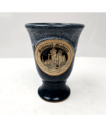 Medieval Madness Handmade Drip Glaze Stoneware Pottery Goblet Chalice Cu... - £19.65 GBP