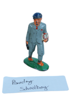 Vintage Barclay B163 / 616 Train Schoolboy Passenger Lead Figure - $4.82