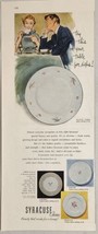 1955 Print Ad Syracuse China Four Plate Designs Made in Syracuse,New York - £13.41 GBP