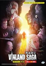 Vinland Saga Season 1-2 Ep.1-48 End Complete Anime DVD [English Dub] Free Ship - £44.94 GBP