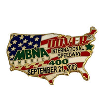 2003 MBNA America 400 Dover Downs Delaware NASCAR Race Car Racing Lapel ... - £6.37 GBP