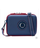 Delsey Paris Womens Mens Crossbody Bag Blue Wristlet Strap Shoulder Strap - $1,785.62 MXN