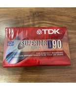 TDK Life On Record Superior Normal Bias D90 Blank Cassette Tape Qty 1 NE... - £3.10 GBP