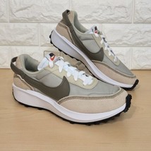 Nike Waffle Debut Mens Size 6 / Womens Sz 7.5 Light Stone Brown Olive DH9522-102 - £71.92 GBP