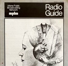 Radio Guide Maine Public Broadcasting Booklet May 1976 PB Portland Bangor E46 - £15.63 GBP