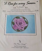 The Silver Lining Cross Stitch A Rose for Every Season Pattern SL 162 2005 - £5.21 GBP