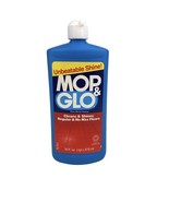 Vintage MOP &amp; GLO Floor Shine Cleaner 16 oz Nearly Full Squeeze Bottle 1... - $365.25 MXN