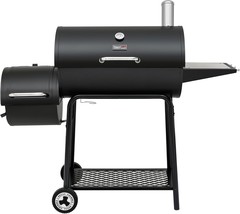 Royal Gourmet Cc1830M 30-Inch Barrel Charcoal Grill With Offset Smoker,,... - £124.47 GBP