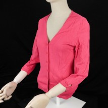 Ann Taylor Petites Women Pink Cardigan Sweater 3/4 Sleeve Lightweight Sz... - $13.99