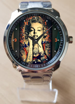 Marilyn Monroe Vintage Art Lover Stylish Rare Quality Wrist Watch  - £28.06 GBP