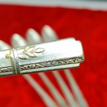 5X Oneida Prestige Grenoble Silver Plate Flatware Iced Tea Malt Spoons - $26.98