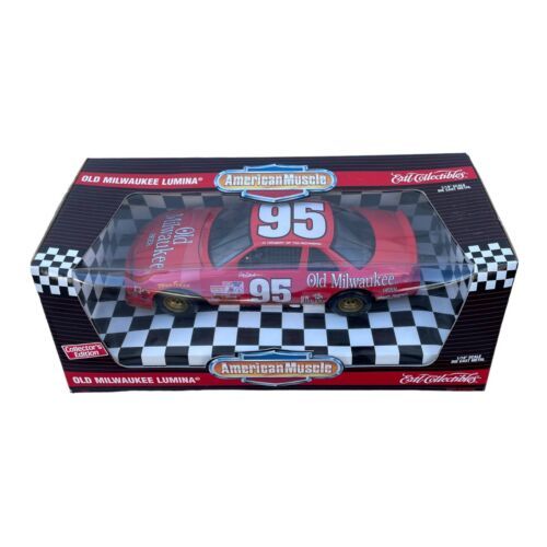 Andy Belmont #95 Old Milwaukee 1995 Ertl American Muscle 1/18 Nascar Diecast - £27.02 GBP